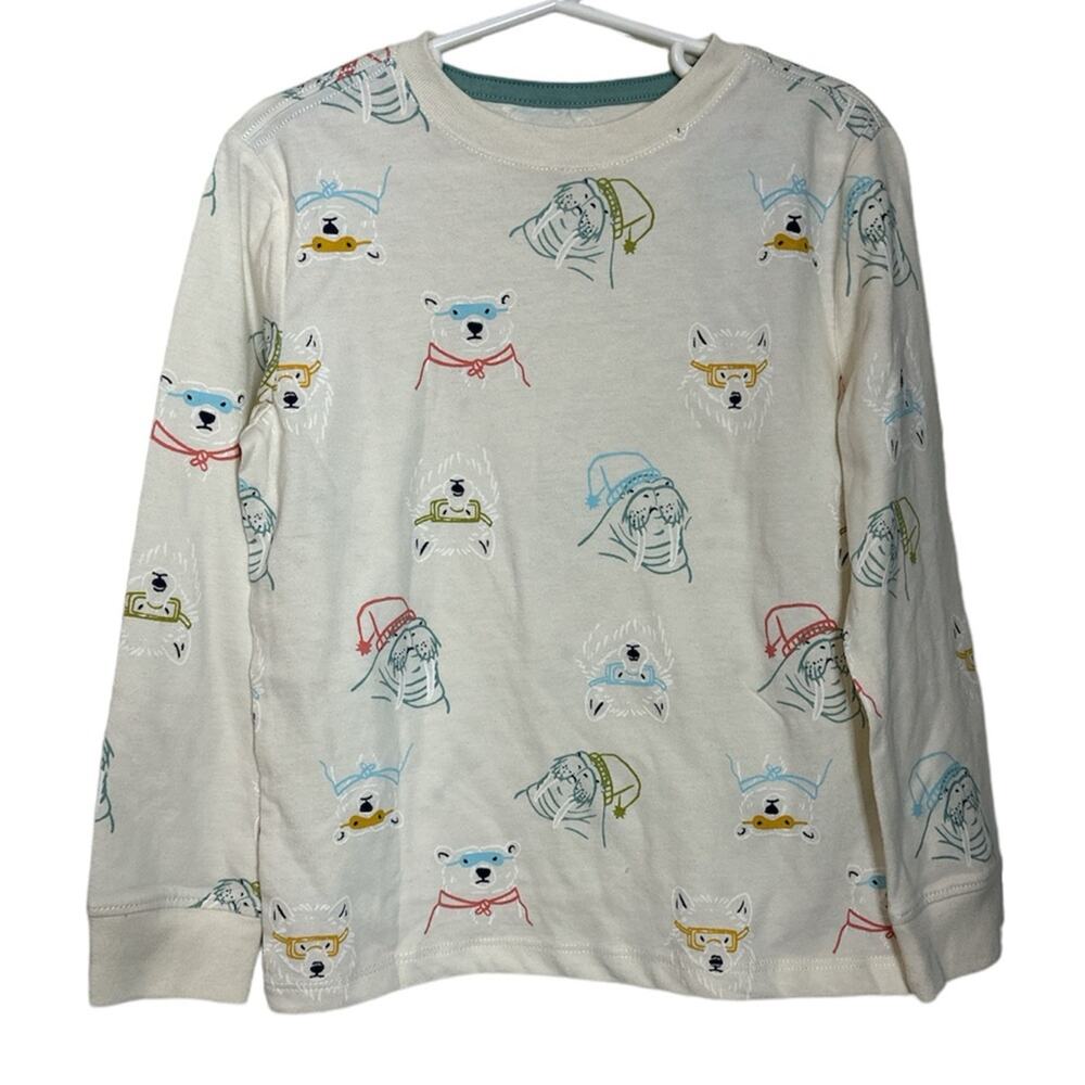 New‎ Kid's Animal Long Sleeve Tee size XS 4/5